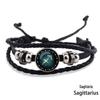 Pulseiras de Constelação de Verão Transfronteiriças para Mulheres DIY Trançadas com Contas Ornamentos de Mão Joias de Alto Padrão Acessórios de Pedra Preciosa para Casais Venda por Atacado