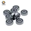 Acero para Rodamientos Rodamiento 604Rs Miniatura de Bolas 4X12X4Mm Cubierta Adhesiva Doble Cara Sello Adecuado para Juguetes Motores Pequeños