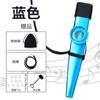 En stock kazoo metálico Kazoo Instrumento de percusión Orff adulto niños fácil de aprender instrumento pequeño kazoo