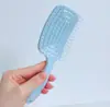 Peine de Dientes Anchos para Corona Alta Voluminosa, Específicamente para Mujeres con Cabello Largo, Peine de Espiral para Mosquitos para Masaje y Estilizado, Peine Hueco con Costillas de Airbag
