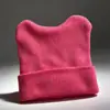 Gorro de Punto Cálido para Otoño e Invierno 2026 con Orejas de Gato para Bebés y Niños Pequeños, Gorro Unisex para Bebé al por Mayor