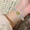 Pulsera Apilable de Piedra Natural Ágata de Tres Capas para Mujer 2026 Nuevo Estilo Chino Multicírculo Joyería de Mano Nicho Pulsera de Lujo Ligero
