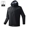 Chaqueta de pareja de una sola capa, totalmente termosellada, a prueba de viento, impermeable, resistente al frío y cálida, según norma nacional, ropa de trabajo con logo personalizado