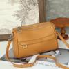 Bolso de Piel de Vaca de Primera Capa para Mujer, Elegante y Maduro, Cruzado de Hombro Diagonal, Sencillo y Práctico, Para Viajar al Trabajo, Gran Capacidad, Piel Genuina Suave