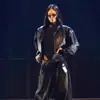 La Versión Correcta del Modelo Nuevo de Otoño Estilo Coreano 25, el Mismo Estilo que el de Jennie, es una Chaqueta Corta de Cuero Retro que Ceñe la Cintura