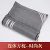 Almohada cervical de ajenjo combinación de almohada cuadrada unida inflable calefacción eléctrica ajustable desmontable almohada doméstica para el cuello de adulto