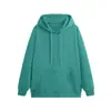 Logo personalizado, exportación transfronteriza europea y americana, sudadera con capucha de estilo japonés minimalista para otoño/invierno de corte holgado, sudadera retro americana con forro polar para hombre