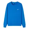 Moletom Masculino Primavera e Outono 2024 Nova Camiseta Masculina de Manga Longa Pequena Terry Masculina Gola Redonda Pulôver Tricotado Base