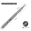 Broca para Parafusadeira Elétrica 801, Ponta Triangular para Parafusadeira Elétrica, Cabeça de Parafusadeira Elétrica de 60mm de Comprimento, Broca de Parafusadeira Magnética Endurecida de 5mm