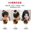 Pente para Cabelo Tesselador Pente Overhead Anti-Colapso Feminino Artefato de Cabelo Topo Cranial Alto Topo Fofo Fosco Presilha de Cabelo Acessório de Cabeça