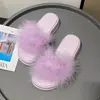 Moda ao Ar Livre Plataforma Sola Grossa Slip-On Peludo 2026 Novo Estilo Chinelos de Sola Grossa para Mulheres Sapatos Versáteis para Mulheres Estudantes no Verão
