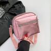Nuevo Bolso de Mujer Transfronterizo 2024 Primavera Nuevo Simple Casual Correa Ancha para el Hombro Bolso Cruzado Combinable para Viaje Bolso para Teléfono Móvil