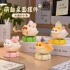 Adorno Giratorio de Cristal Cat Le You You Modelo Nuevo Decoración de Escritorio Regalo para Escritorio de Oficina Muñeca Descompresora Gato Lindo