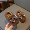 Zapatos de Algodón Infantiles Tiger Captain Otoño/Invierno 2026 Zapatos de Princesa con Lazo para Niñas Zapatos de Algodón para Estudiantes Venta al por Mayor