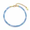 Moda Transfronteriza Europea y Americana Tobillera Sencilla de Perlas Blancas para Mujer Estilo Maduro Suave Uso Diario Joyería para el Pie Ajustable