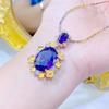Traje de estilo palacio retro italiano morado ciruela orgulloso con diamantes Pendientes de botón con colgante de tesoro de margarita Pulsera abierta para mujer