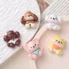 Acessórios de resina DIY de desenho animado, cachorrinho adorável, cola creme, presilha de cabelo feita à mão, capa de celular, acessórios para fivela de sapato, lote