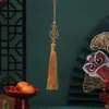 Nuevo Estilo Borla de Buena Suerte Borla Colgante Tejido a Mano Colgante para Bolso DIY Colgante para Coche Accesorios de Joyería para Colgar Venta al por Mayor