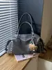 Bolsa tipo Boston de alta gama y gran capacidad para mujer, nueva colección otoño/invierno 2026, adecuada para ir al trabajo y uso casual, se puede llevar como bolso de hombro o bolso cruzado
