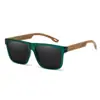 Nuevas Gafas de Sol Retro de Bambú y Madera con Protección UV para Hombre Tendencia Versátil Gafas de Sol Moda Transfronteriza Gafas de Sol para el Sol