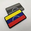 Parche de Goma PVC 3D Insignia de Velcro Bandera Nacional de Silicona Pegamento Suave Accesorios para Ropa Banderas del Mundo