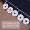 Nova moeda de prata dos Cinco Imperadores um conjunto de 10 gramas de prata de lei 999 prata de pé verso Kangxi Yongzheng Qianlong Shunzhi Jiaqing ornamentos