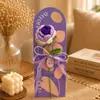 Flor Artificial de Ganchillo de Lana Nomeolvides para Decoración de Sala de Estar, Popular en Centros Comerciales, Supermercados y Tiendas de Juguetes de Moda, Ramo de Flores Simuladas