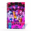 Envío el Mismo Día K-Pop Cazadora de Demonios Grupo Femenino Mercancía Estudiante Cuaderno A6 Cuaderno de Espiral