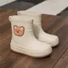 Botas de Lluvia de Dibujos Animados de Moda Transfronterizas para Hombres y Mujeres, Zapatos de Agua para Acampar al Aire Libre, Botas de Lluvia Antideslizantes Escolares para Mujeres