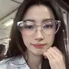 Gafas Retro Doradas Triangulares Cat-Eye con Espejo Plano de Apariencia Elegante Se Pueden Combinar con Lentes para Miopía con Filtro de Luz Azul para Mujeres en Europa y América