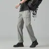 Pantalones cargo de trabajo de verano para hombre, pantalones jogger funcionales de estilo americano para senderismo al aire libre, pantalones deportivos casuales holgados para mujer