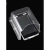 Cubierta Transparente Lector de Tarjetas de Control de Acceso Máquina de Reconocimiento Facial Estuche Protector Timbre Interruptor Exterior Protección Solar Cubierta de Protección contra la Lluvia