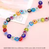 Cuentas de Vidrio Flor de Mil Flores Forma Redonda Corazón para Manualidades DIY Materiales para Hacer Pulseras y Accesorios de Joyería