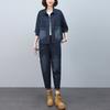 [Buke] Traje de mezclilla italiano informal de otoño 24 Hangzhou