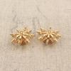 Accesorios para joyería DIY cobre dorado paraguas poroso borla colgante colgante horquilla china accesorios para el cabello 20*11MM