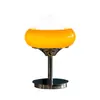 Luminária de Mesa Vintage Estilo Bauhaus Luminária de Cabeceira Xiaohongshu Nórdico Moderno Quarto Luminária Tarte de Ovo Dimerizável