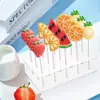 Soporte Transparente de Acrílico para Paletas de 15 Agujeros y 20 Agujeros con Exhibidor de Palitos Soporte de Exhibición Transfronterizo