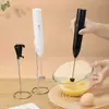 Venta al por mayor transfronteriza de fábrica batidor de leche mini portátil licuadora de café espumador de leche licuadora recargable