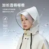 Impermeable Unitario Eva para Mujer Ropa Exterior Impermeable de Cuerpo Completo Separación Persona y Vehículo Senderismo Bicicleta Eléctrica Poncho para Ciclismo