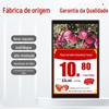 Etiqueta de Preço Digital LCD Inteligente de 10,1 polegadas Tela LCD Publicitária Negócios Super Alimentos Marinhos Frescos Publicidade Etiqueta de Preço