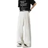 Pantalones de Pierna Ancha Plisados de Calle con Caída para Hombres y Mujeres, Pantalones de Traje Rectos de Corte Limpio, Ajustados y con Caída
