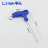 Llave Allen tipo T al por mayor de fábrica CRV hexagonal hexagonal destornillador doméstico mango de plástico herramientas de ferretería