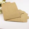 Saco de papel kraft para CD, envelope para cartão de felicitações em CD, saco de papel kraft europeu antigo, tipo de arquivo de cartão, saco de embalagem, suprimentos para férias