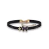 Collar Choker Personalizado para Mujer, Estilo Corto, Estilo Coreano y Japonés, Cadena de Cuello de Mariposa Personalizada, Lazada, Negro