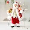 Comercio Exterior Nuevo Tejido Papá Noel Juguete Colgante DIY Navidad Decoración Interior Árbol de Navidad Colgante de Anciano