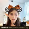 Accesorios para el Cabello de Halloween Transfronterizos Diadema Calabaza Murciélago Araña Sombrero de Mago Diadema de Malla Puesto del Mercado Nocturno Diadema Luminosa