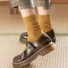 Producto Más Vendido Transfronterizo de Temu: Calcetines a media pantorrilla, Calcetines holgados, Estilo Harajuku moderno