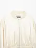 Comercio Exterior Transfronterizo Ropa de Mujer Otoño Nuevo Estilo Moda Americana Casual Chaqueta Bomber de Satén de Seda Abrigo 5320703710