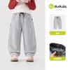 [Compra 2, obtén 3 yuanes de descuento] Camiseta de manga larga para niña Dudu, Colección de Otoño, Top casual para niñas
