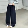 Pantalones para Niñas Primavera y Otoño 2025 Nuevos Deportivos Infantiles de Otoño Pantalones de Pierna Ancha Scimitar Pantalones Casuales de Chándal para Estudiantes de Primaria